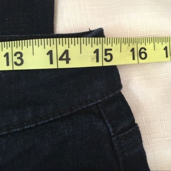 ELLA MOSS Bootcut High Rise Python Pinstripe Flare Jeans Size 30 - Picture 12 of 16